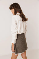 INDI&COLD Romantic Double-Gauze Shirt White - Steranko Clothing Manchester