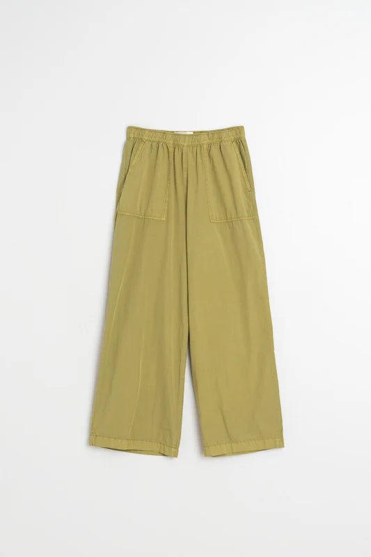 INDI&COLD Straight Poplin Pant Apple - Steranko Clothing Manchester