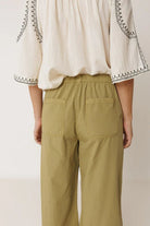 INDI&COLD Straight Poplin Pant Apple - Steranko Clothing Manchester