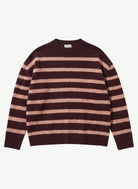 INDI&COLD Striped Sailor Sweater Eggplant - Steranko Clothing Manchester
