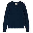 Jumper 1234 Distressed Crew Cashmere Navy - Steranko Clothing Manchester