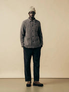 Kestin Aberlour Pant In Ink Black Cotton Moleskin - Steranko Clothing Manchester