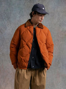 Kestin Dunbar Jacket Rust Orange - Steranko Clothing Manchester