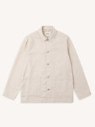 Kestin Ormiston Jacket Ecru Linen Waffle - Steranko Clothing Manchester