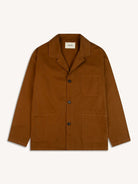 Kestin Port Jacket Cotton Twill Tobacco - Steranko Clothing Manchester