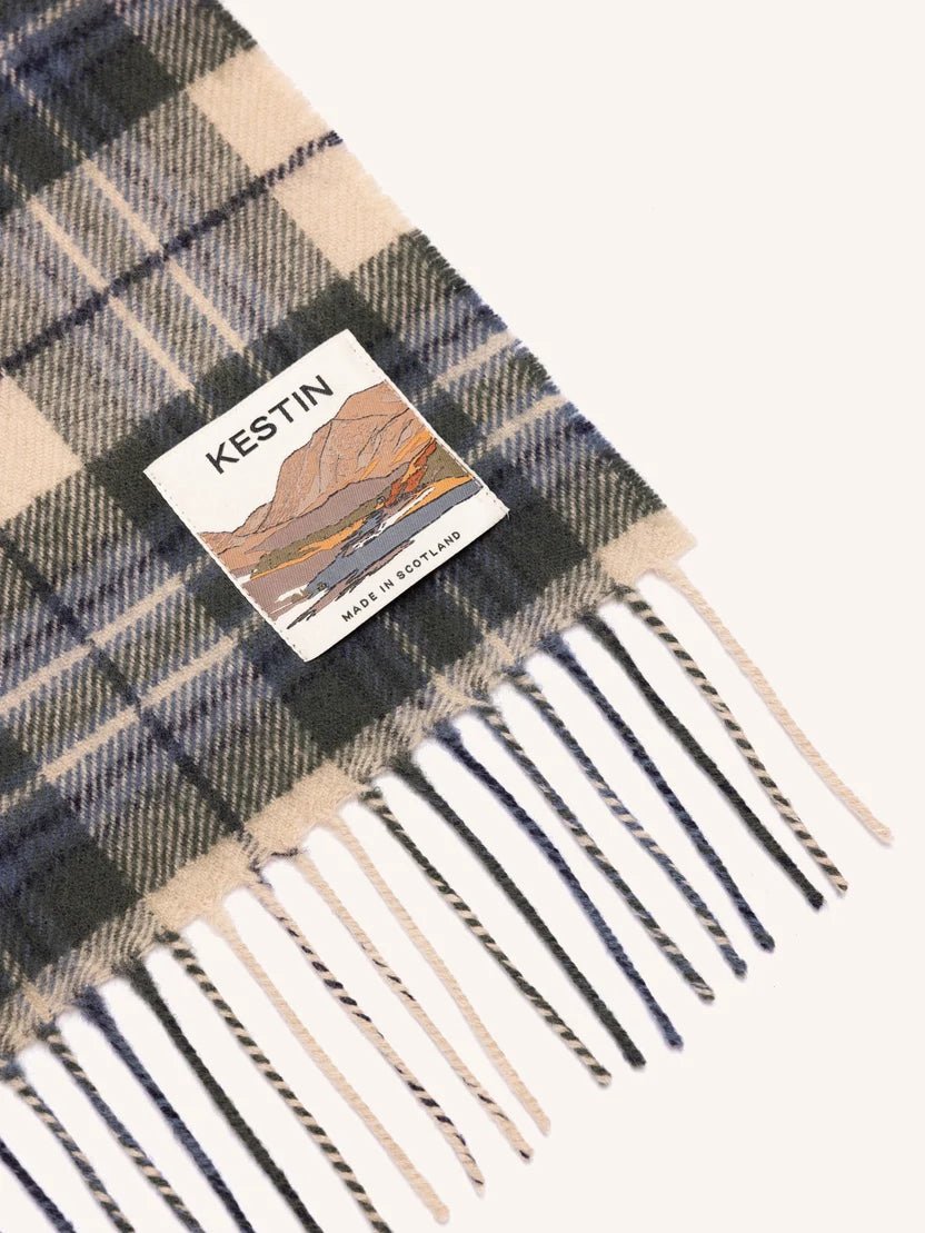 Kestin Selkirk Lambswool Scarf Kestin Tartan - Steranko Clothing Manchester