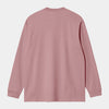 Carhartt L/S Chase T-Shirt Glassy Pink / Gold