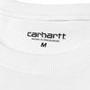 Carhartt L/S Chase T-Shirt White / Gold