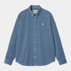 Carhartt Madison Fine Cord Shirt Sorrent / Wax