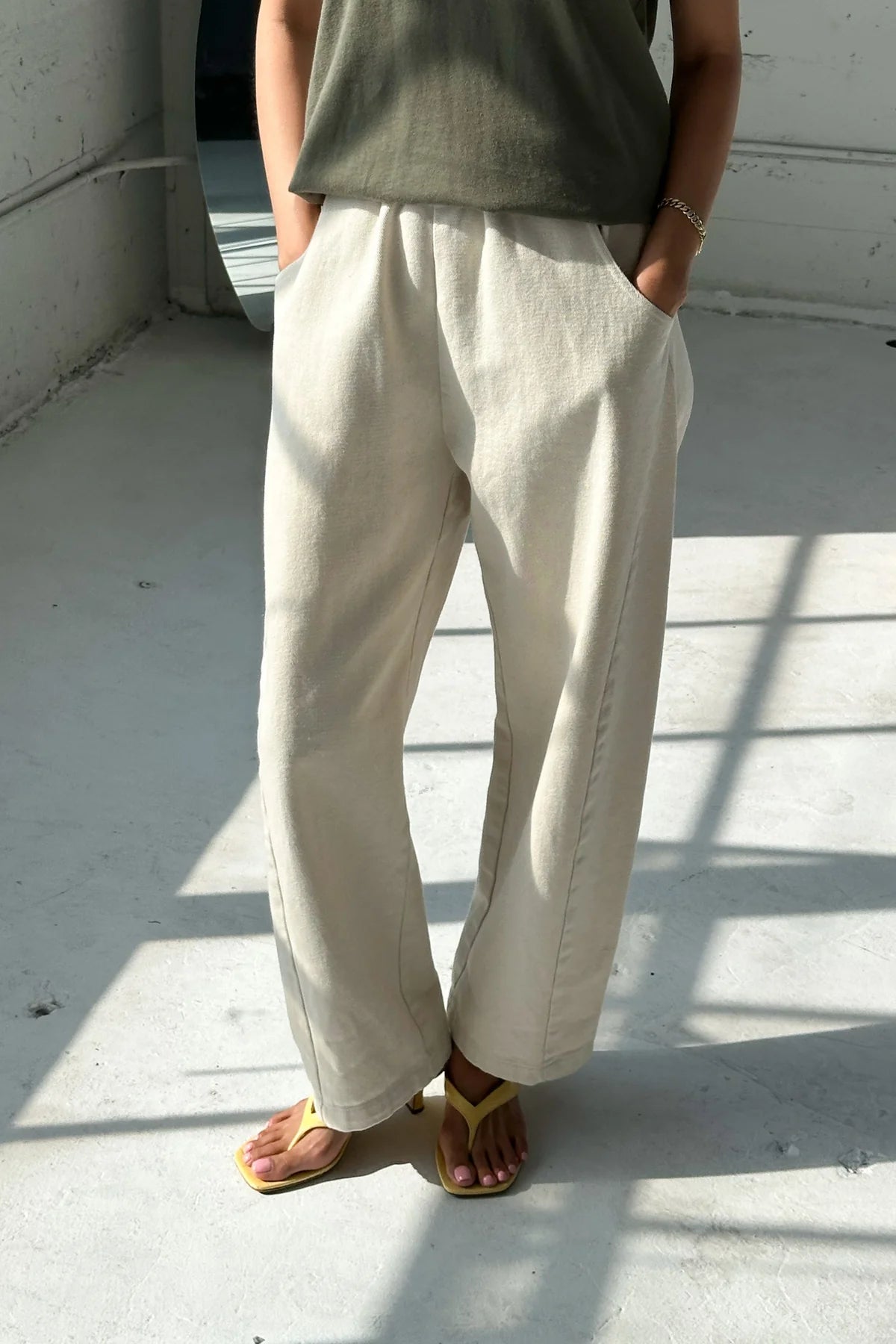 Le Bon Shoppe Arc Pant Natural - Steranko Clothing Manchester