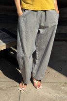 Le Bon Shoppe Arc Pants Blue Stripe - Steranko Clothing Manchester