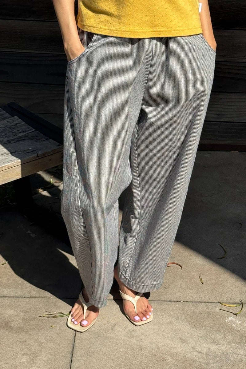 Le Bon Shoppe Arc Pants Blue Stripe - Steranko Clothing Manchester