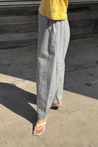 Le Bon Shoppe Arc Pants Blue Stripe - Steranko Clothing Manchester