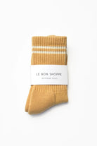 Le Bon Shoppe Boyfriend Socks Butter - Steranko Clothing Manchester