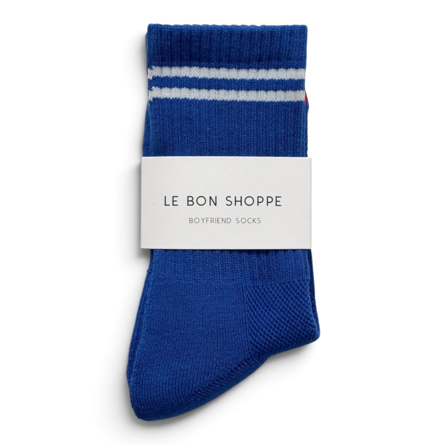 Le Bon Shoppe Boyfriend Socks Cobalt - Steranko Clothing Manchester