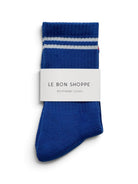 Le Bon Shoppe Boyfriend Socks Cobalt - Steranko Clothing Manchester