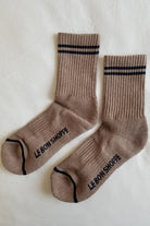 Le Bon Shoppe Boyfriend Socks Cocoa - Steranko Clothing Manchester