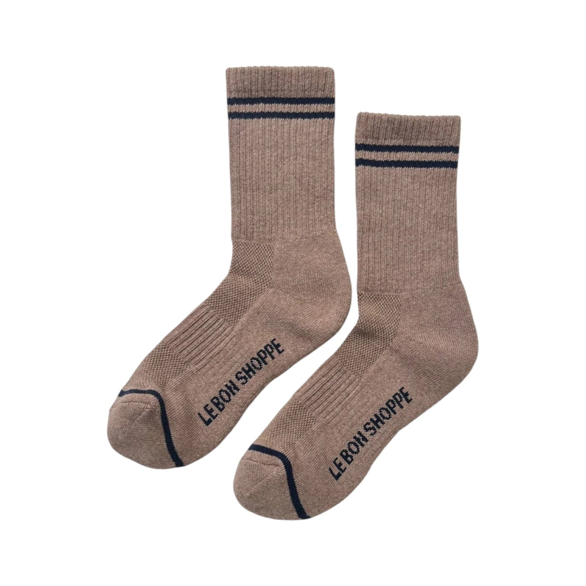 Le Bon Shoppe Boyfriend Socks Cocoa - Steranko Clothing Manchester