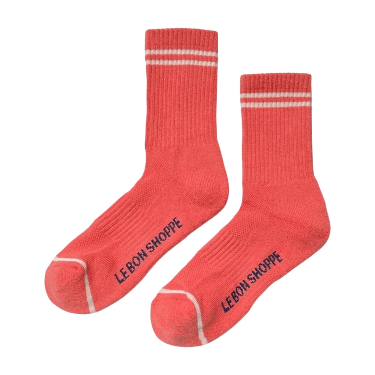 Le Bon Shoppe Boyfriend Socks Coral - Steranko Clothing Manchester