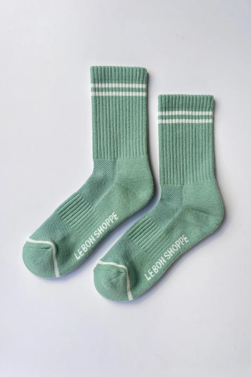 Le Bon Shoppe Boyfriend Socks Meadow - Steranko Clothing Manchester