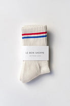 Le Bon Shoppe Boyfriend Socks Milk - Steranko Clothing Manchester