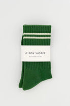 Le Bon Shoppe Boyfriend Socks Moss - Steranko Clothing Manchester
