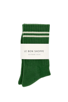 Le Bon Shoppe Boyfriend Socks Moss - Steranko Clothing Manchester