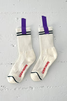 Le Bon Shoppe Boyfriend Socks Parchment - Steranko Clothing Manchester