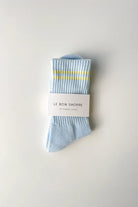 Le Bon Shoppe Boyfriend Socks Pastel Sky - Steranko Clothing Manchester