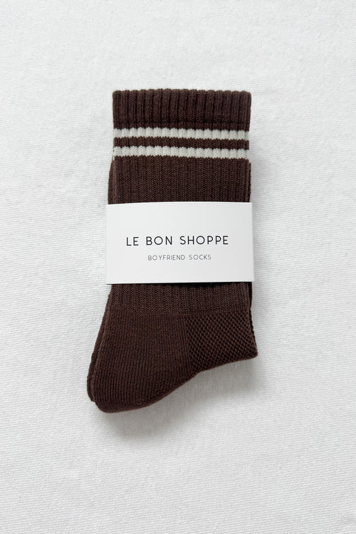 Le Bon Shoppe Boyfriend Socks wood - Steranko Clothing Manchester