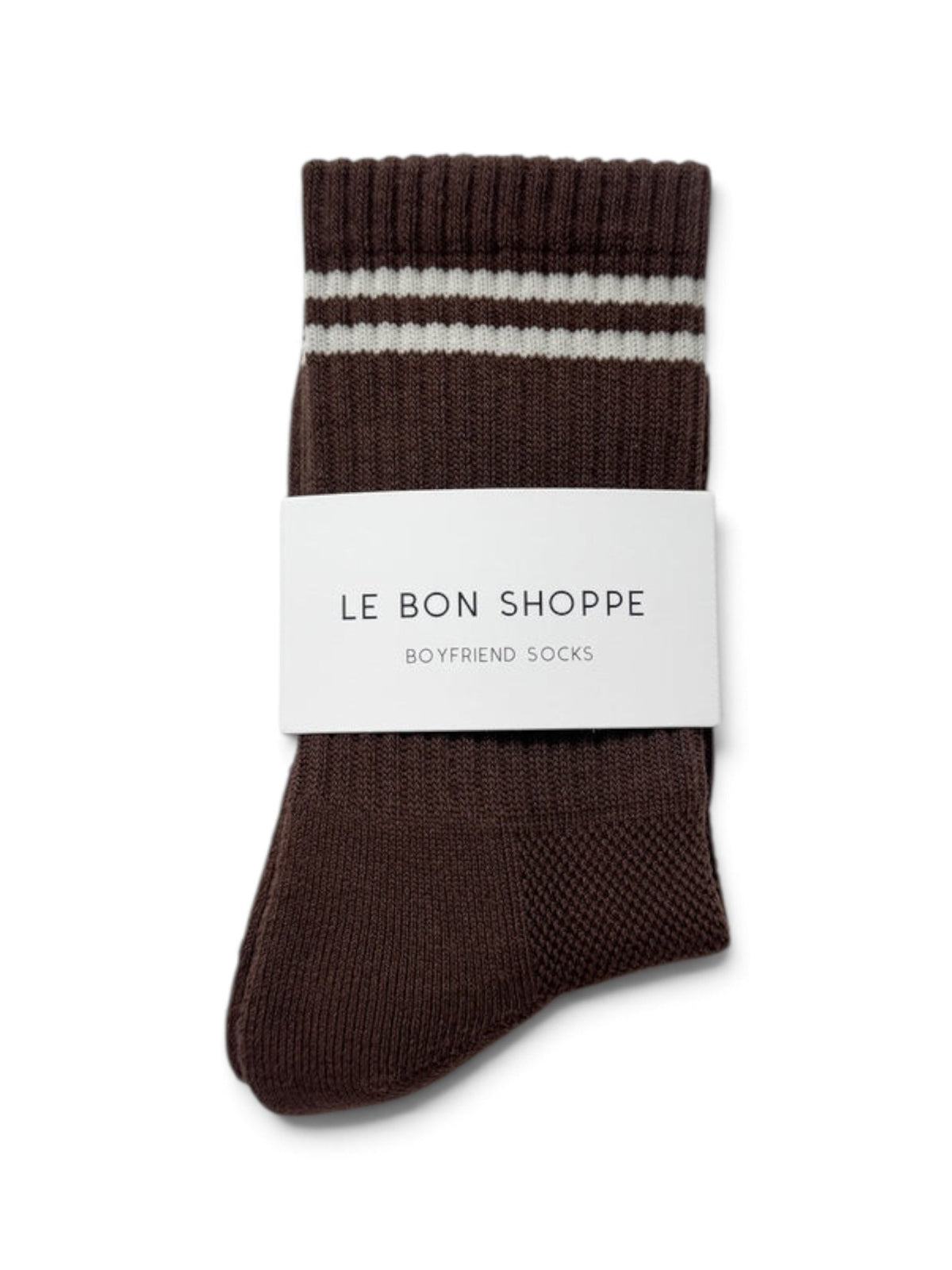Le Bon Shoppe Boyfriend Socks Wood - Steranko Clothing Manchester