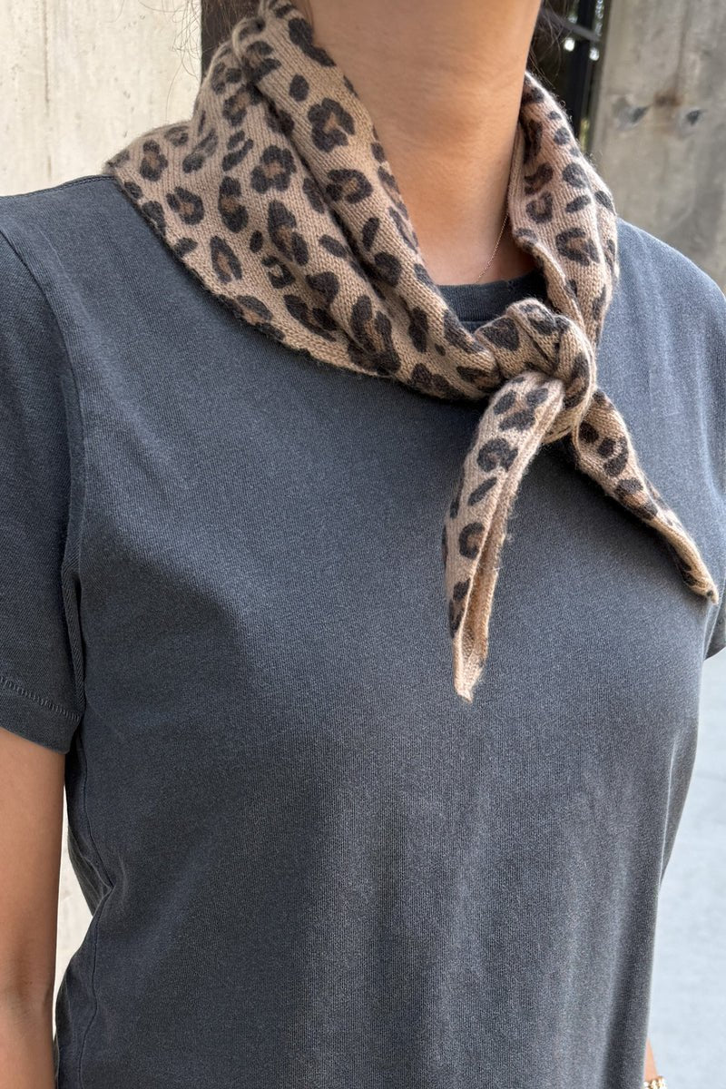 Cashmere Leopard Bandana by Le Bon Shoppe