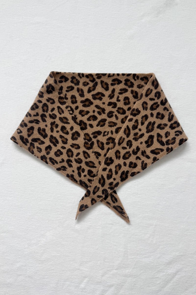 Cashmere Leopard Bandana by Le Bon Shoppe