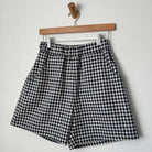 Le Bon Shoppe City Shorts Gingham Blue - Steranko Clothing Manchester