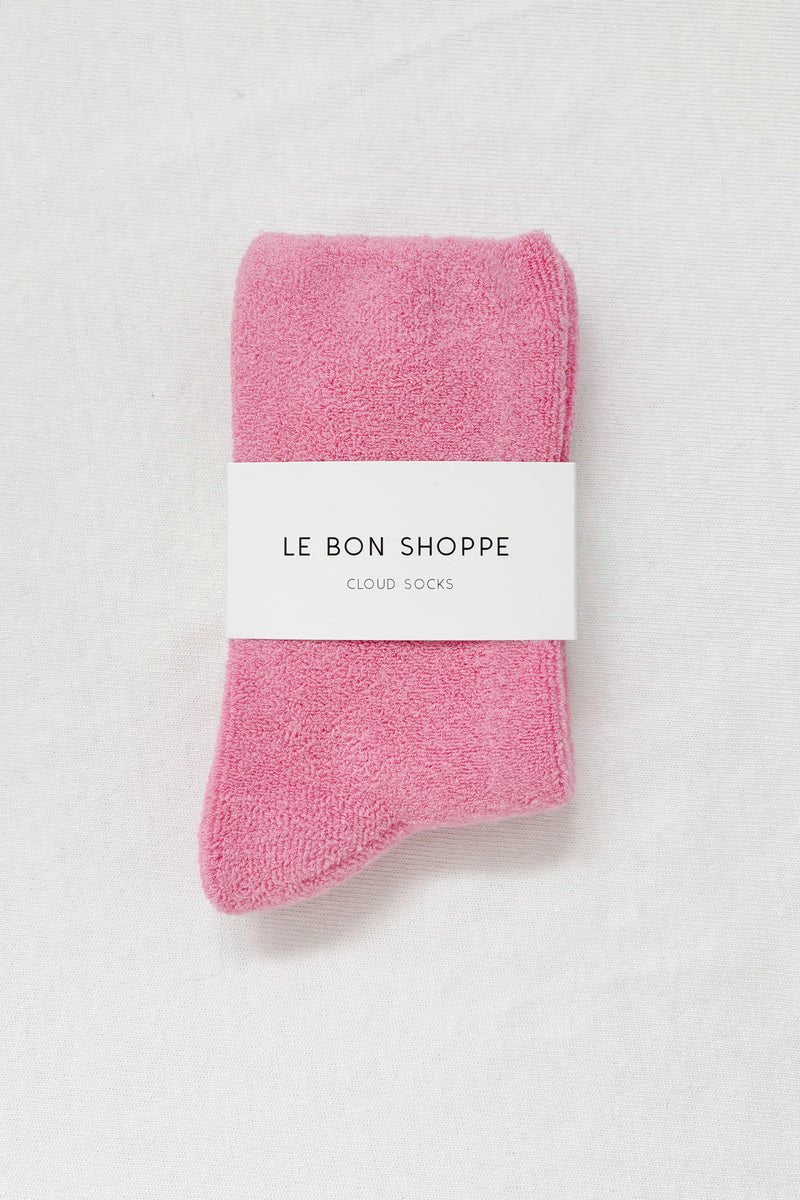 Le Bon Shoppe Cloud Socks Bubblegum - Steranko Clothing Manchester