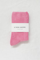 Le Bon Shoppe Cloud Socks Bubblegum - Steranko Clothing Manchester