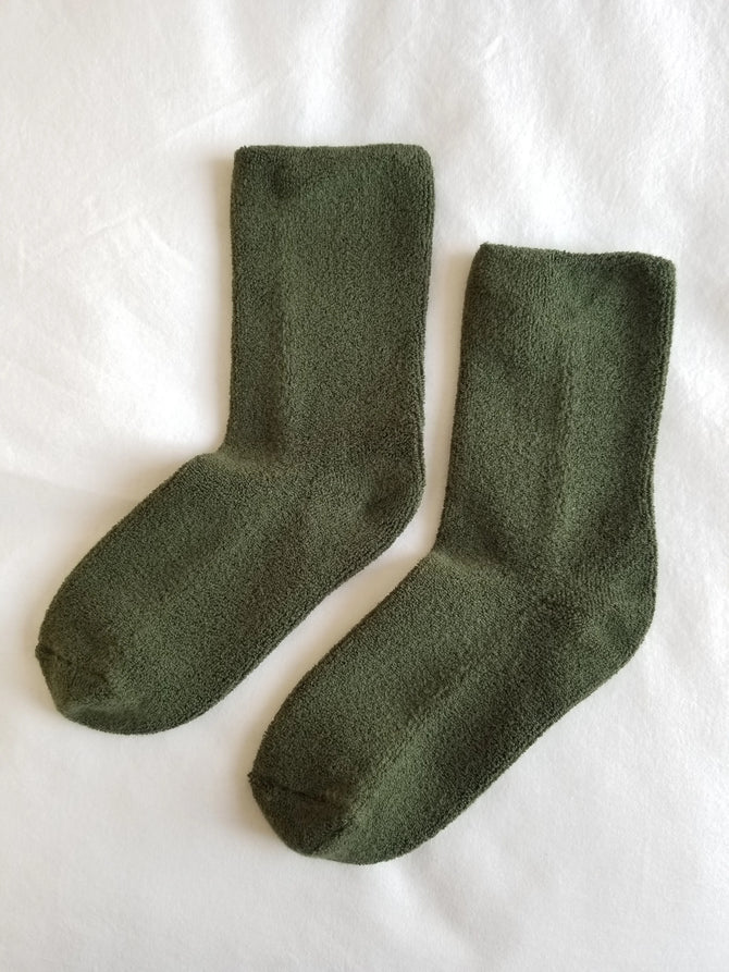 Le Bon Shoppe Cloud Socks Forest - Steranko Clothing Manchester
