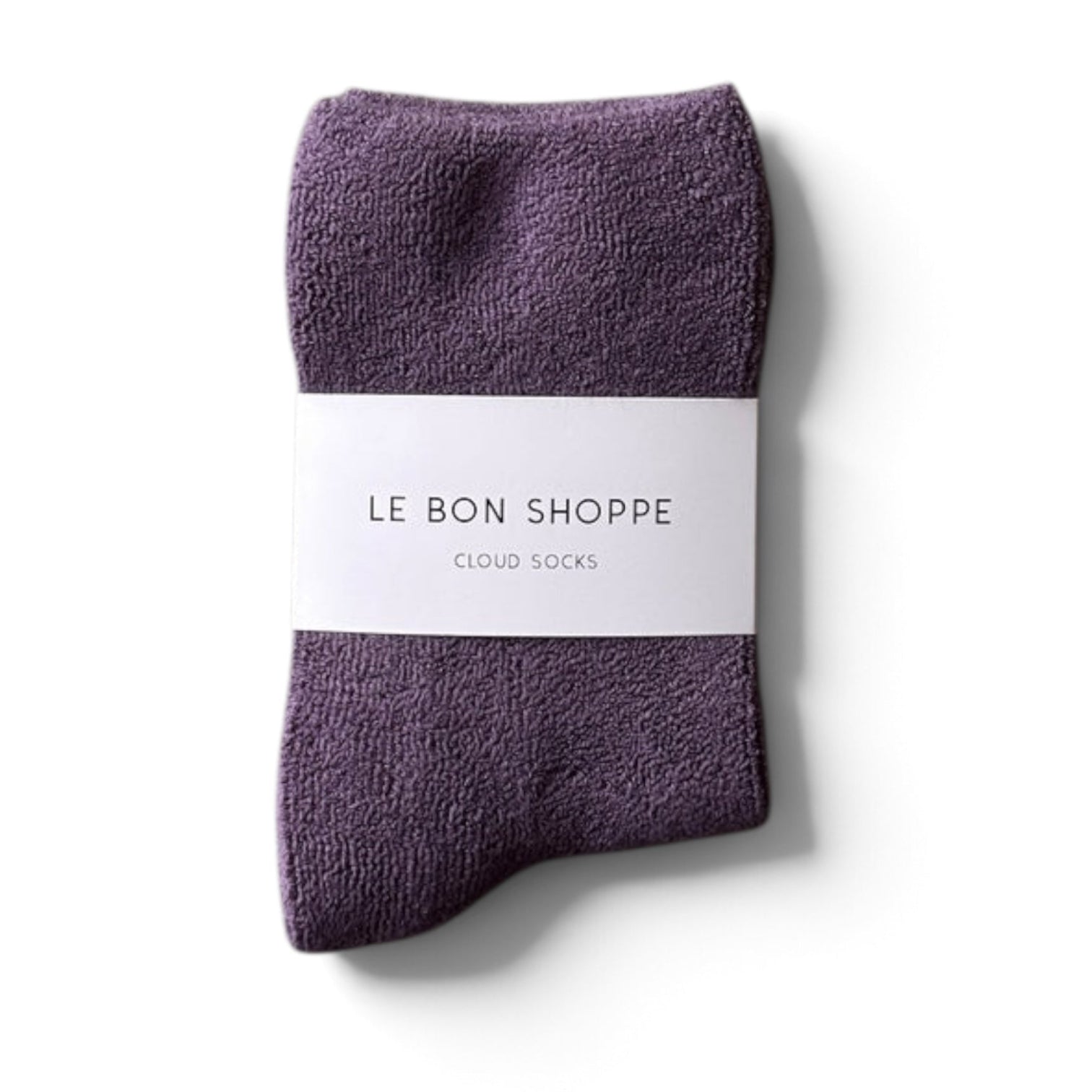 Le Bon Shoppe Cloud Socks Plum - Steranko Clothing Manchester