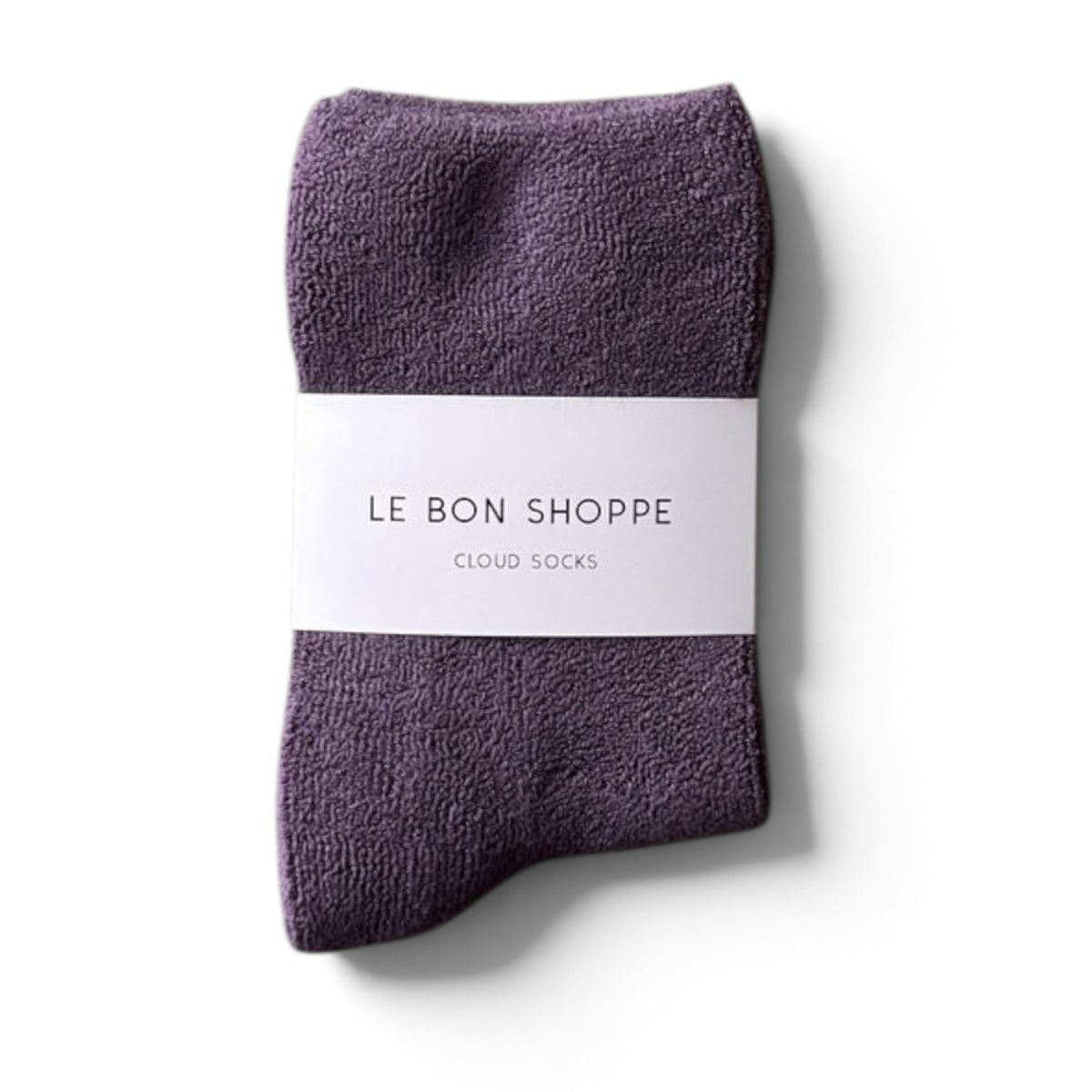 Le Bon Shoppe Cloud Socks Plum - Steranko Clothing Manchester