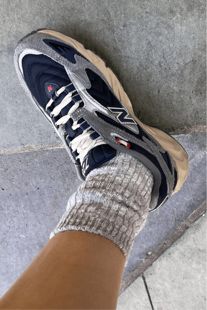 Le Bon Shoppe Cottage Socks Heather Grey - Steranko Clothing Manchester