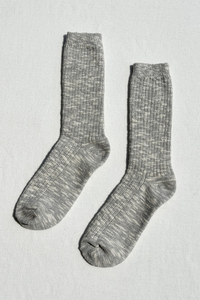 Le Bon Shoppe Cottage Socks Heather Grey - Steranko Clothing Manchester