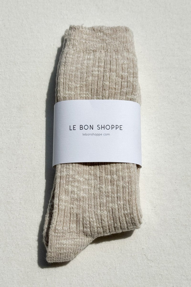 Le Bon Shoppe Cottage Socks Oatmeal - Steranko Clothing Manchester