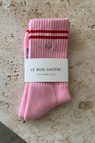 Le Bon Shoppe Embroidered Boyfriend Amour Pink + Heart - Steranko Clothing Manchester