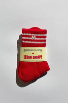 Le Bon Shoppe Embroidered Girlfriend Socks Scarlet Heart - Steranko Clothing Manchester