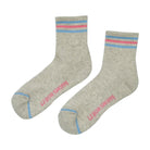 Le Bon Shoppe Girlfriend Socks Bright Grey - Steranko Clothing Manchester