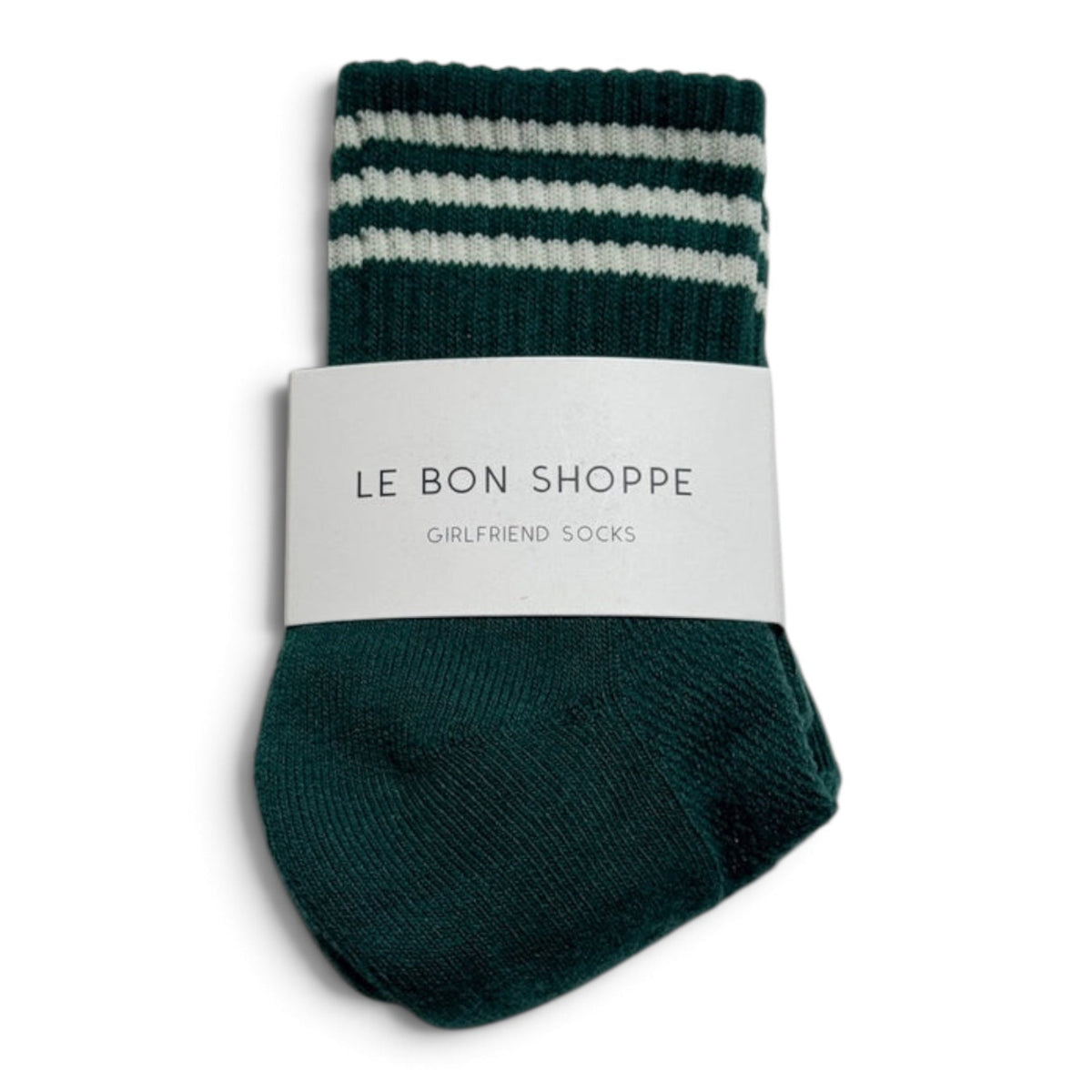 Le Bon Shoppe Girlfriend Socks Hunter Green - Steranko Clothing Manchester