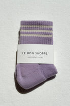 Le Bon Shoppe Girlfriend Socks Iris - Steranko Clothing Manchester