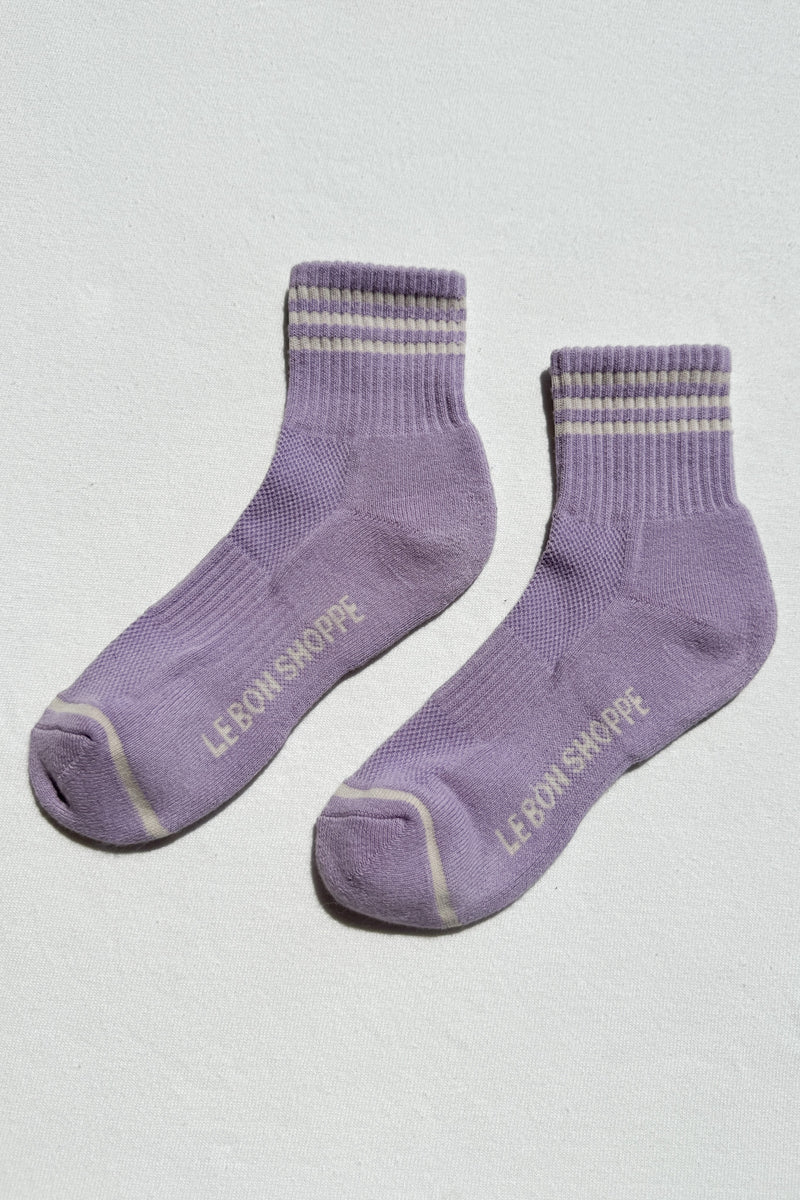 Le Bon Shoppe Girlfriend Socks Iris - Steranko Clothing Manchester