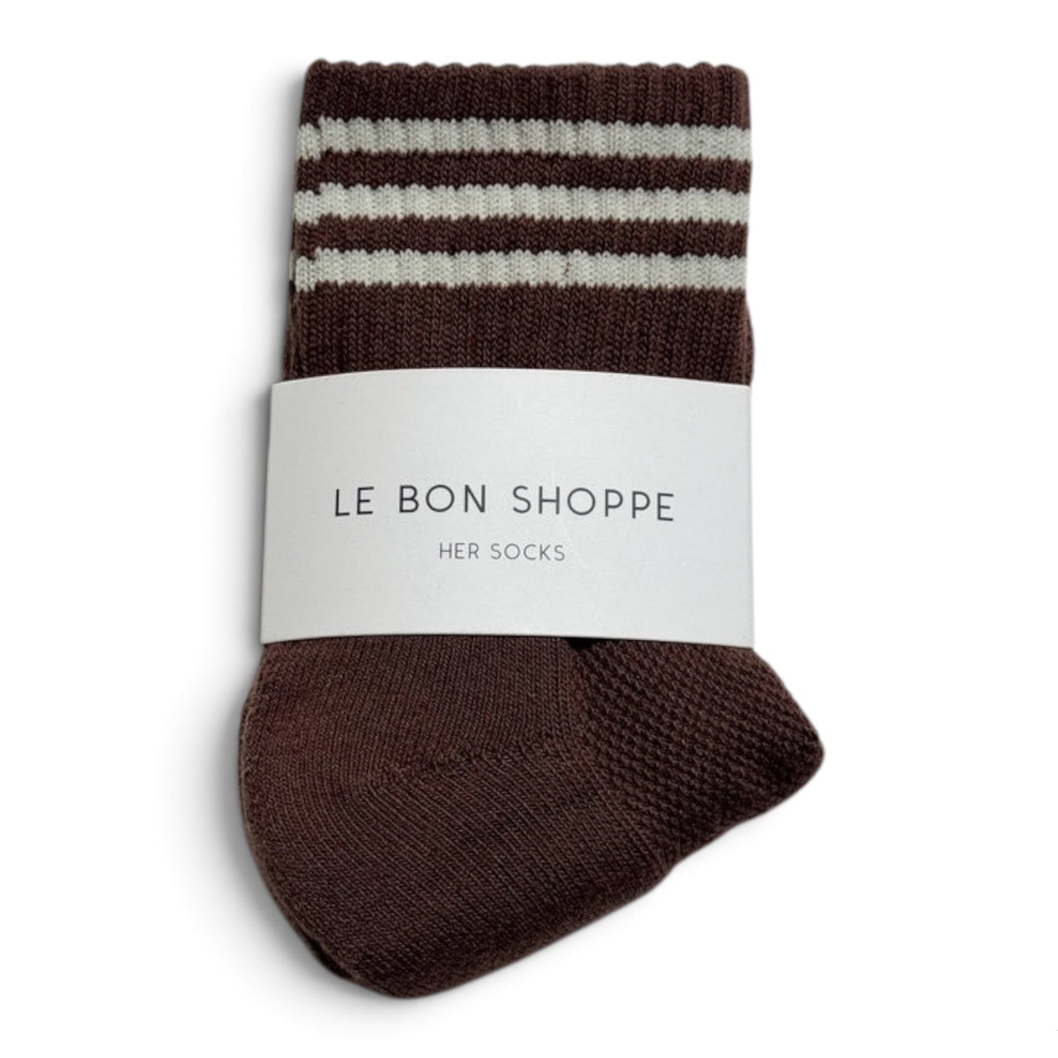 Le Bon Shoppe Girlfriend Socks Mahogany - Steranko Clothing Manchester
