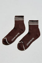 Le Bon Shoppe Girlfriend Socks Mahogany - Steranko Clothing Manchester